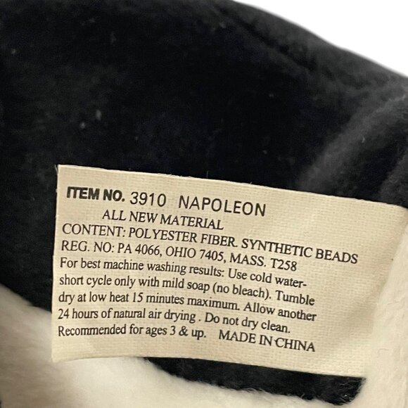 Vintage 24K Company Beanie Boppers Napoleon Penguin Plush With Red Scarf - Picture 6 of 6